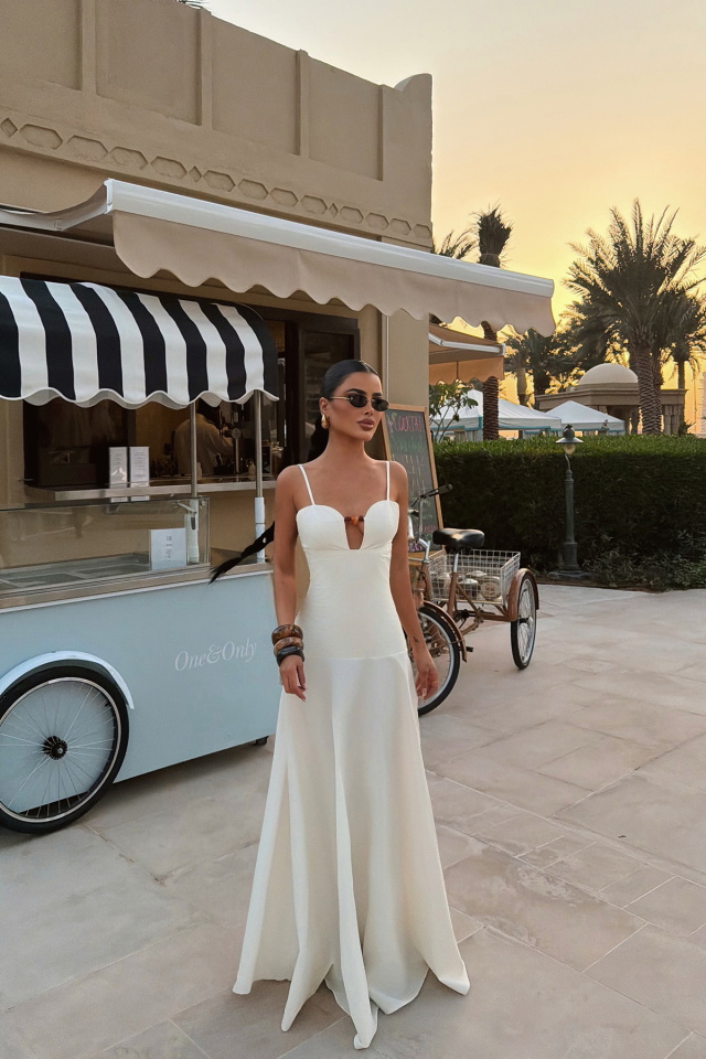 Krem Havenna Elbise ATE-4840 - 2