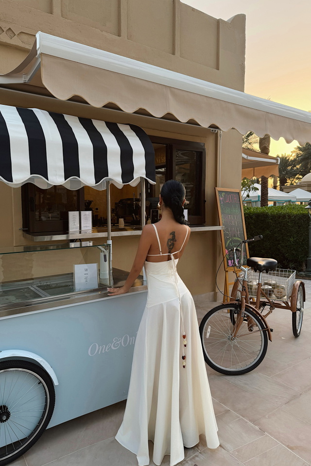 Krem Havenna Elbise ATE-4840 - 5