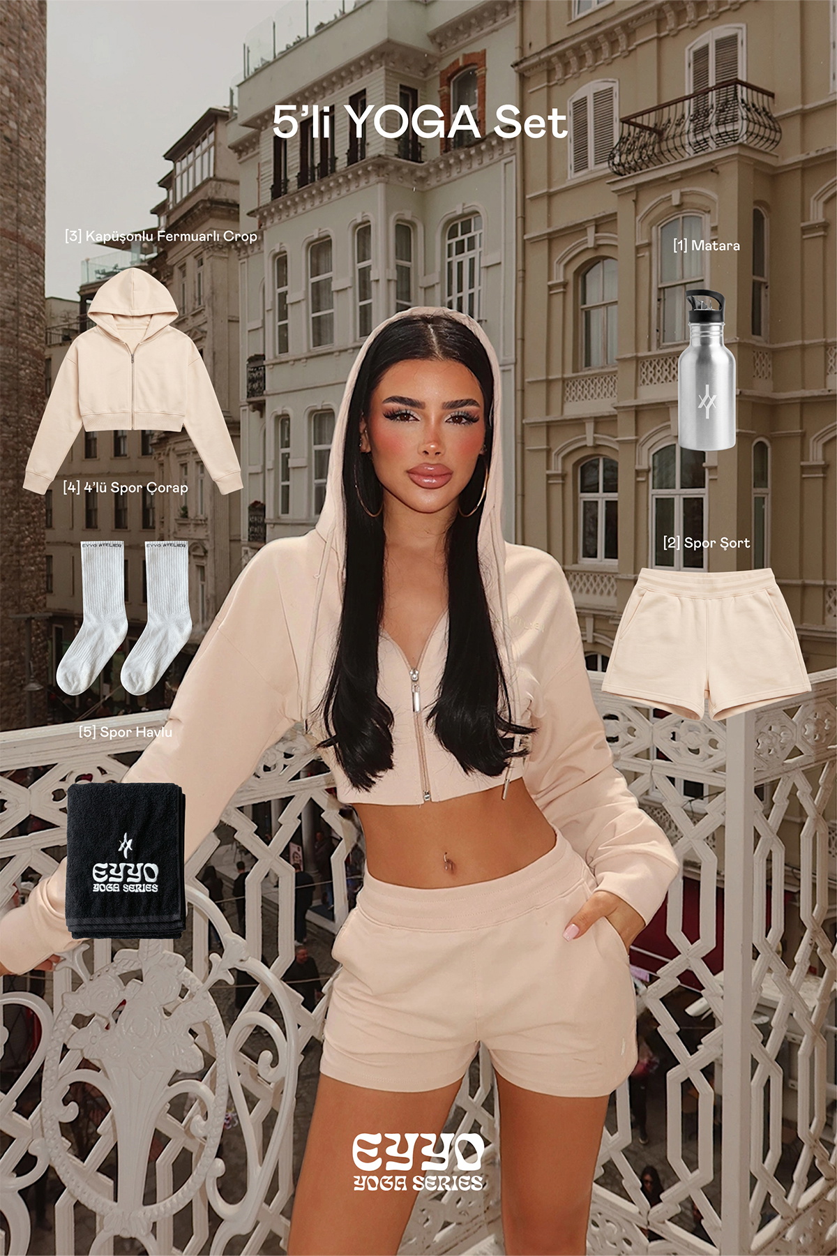 Krem Bunna 5'li Yoga Set - 1