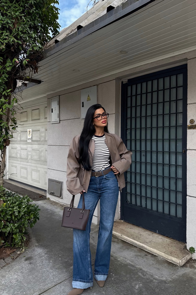 Krem Letica Ceket ATE-2381 - 5