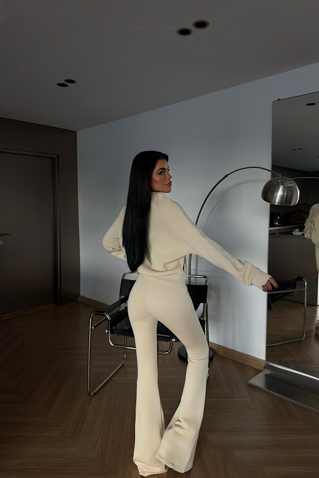 Krem Perdita Eşofman Takımı ATE-4286 - 4