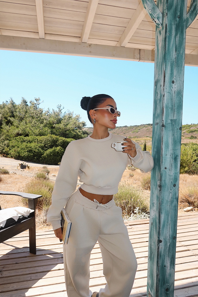 Krem Fluid Eşofman Takım ATE-3701 - 3