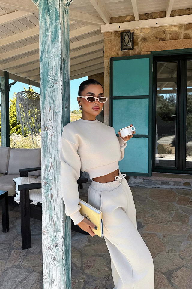 Krem Fluid Eşofman Takım ATE-3701 - 4