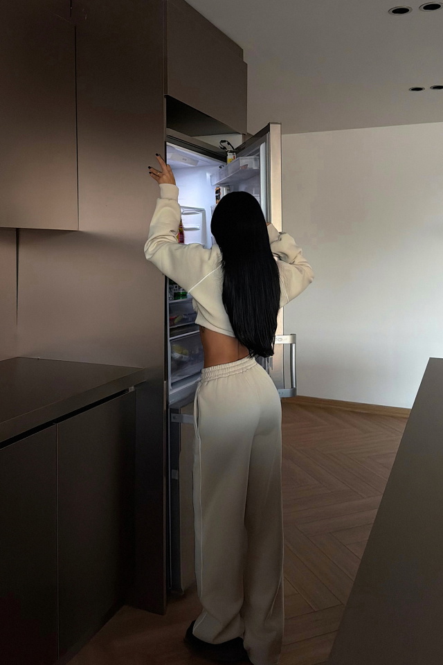 Krem Breathe Eşofman Takımı ATE-3846 - 4