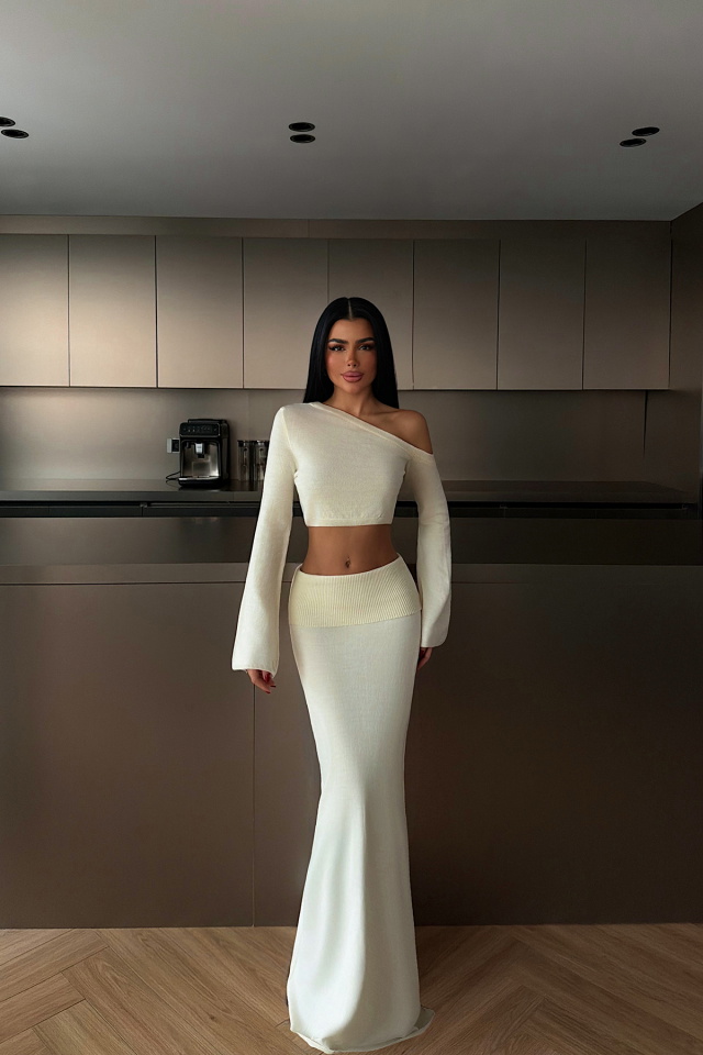 Krem Cashless Triko Takım ATE-4062 