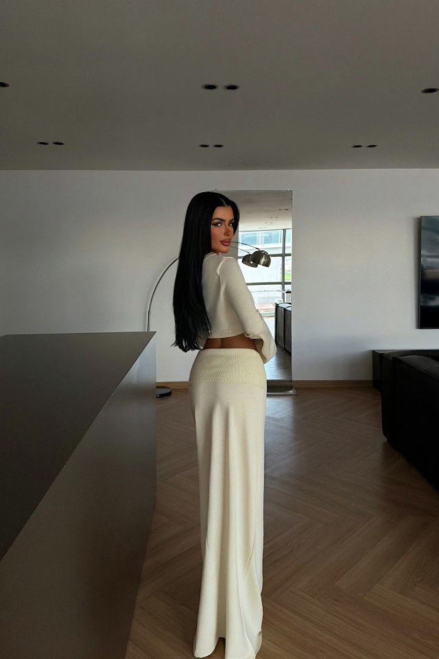 Krem Cashless Triko Takım ATE-4062 - 4