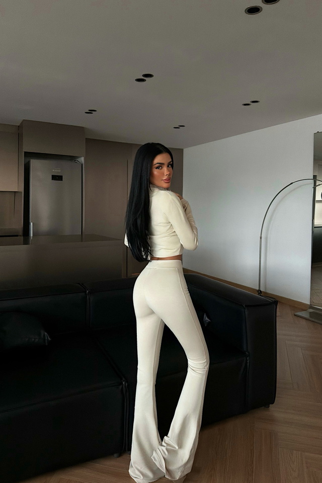 Krem Bericca Eşofman Takımı ATE-4099 - 4