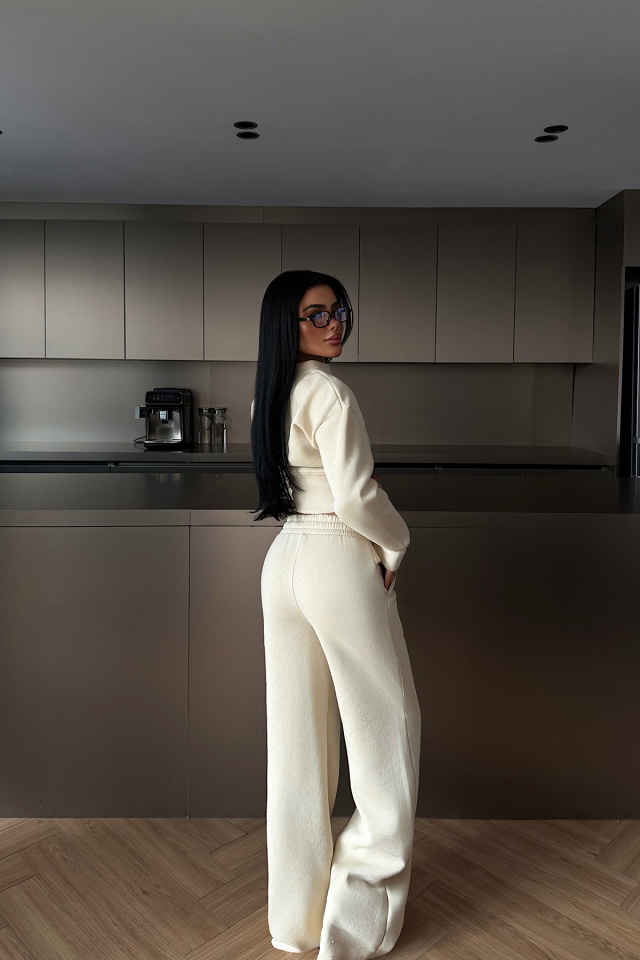 Krem Doutzen Eşofman Takımı ATE-4134 - 4