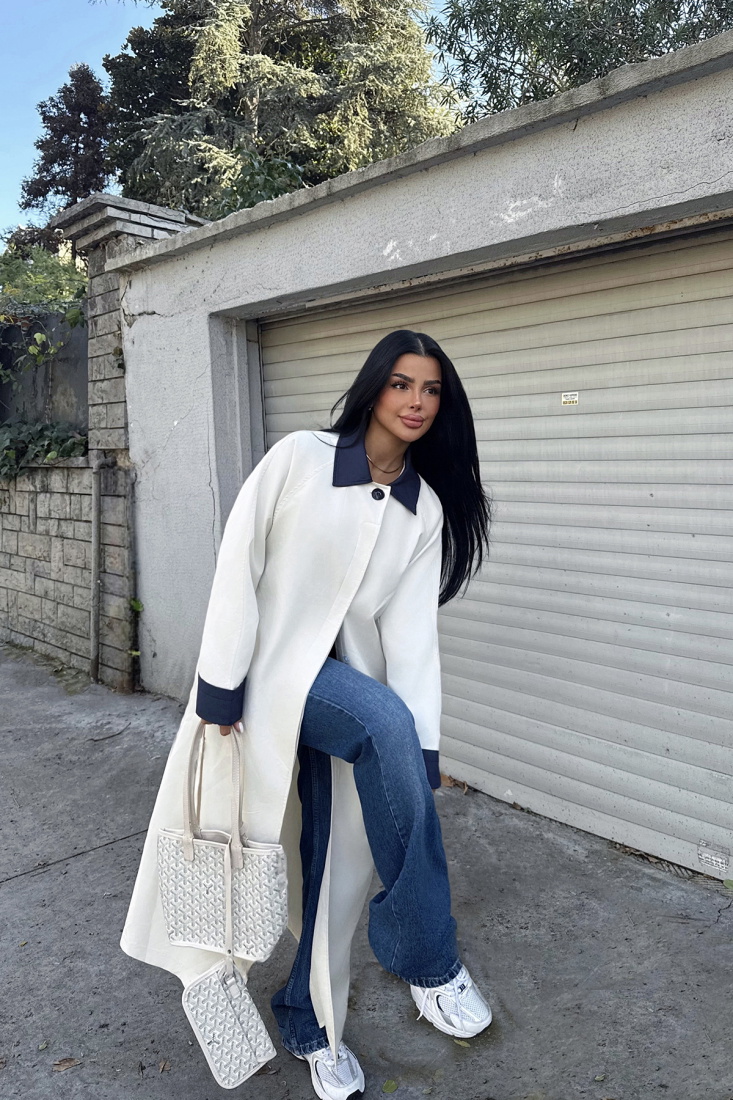 Krem Carolina Trençkot ATE-2034 - EYYO