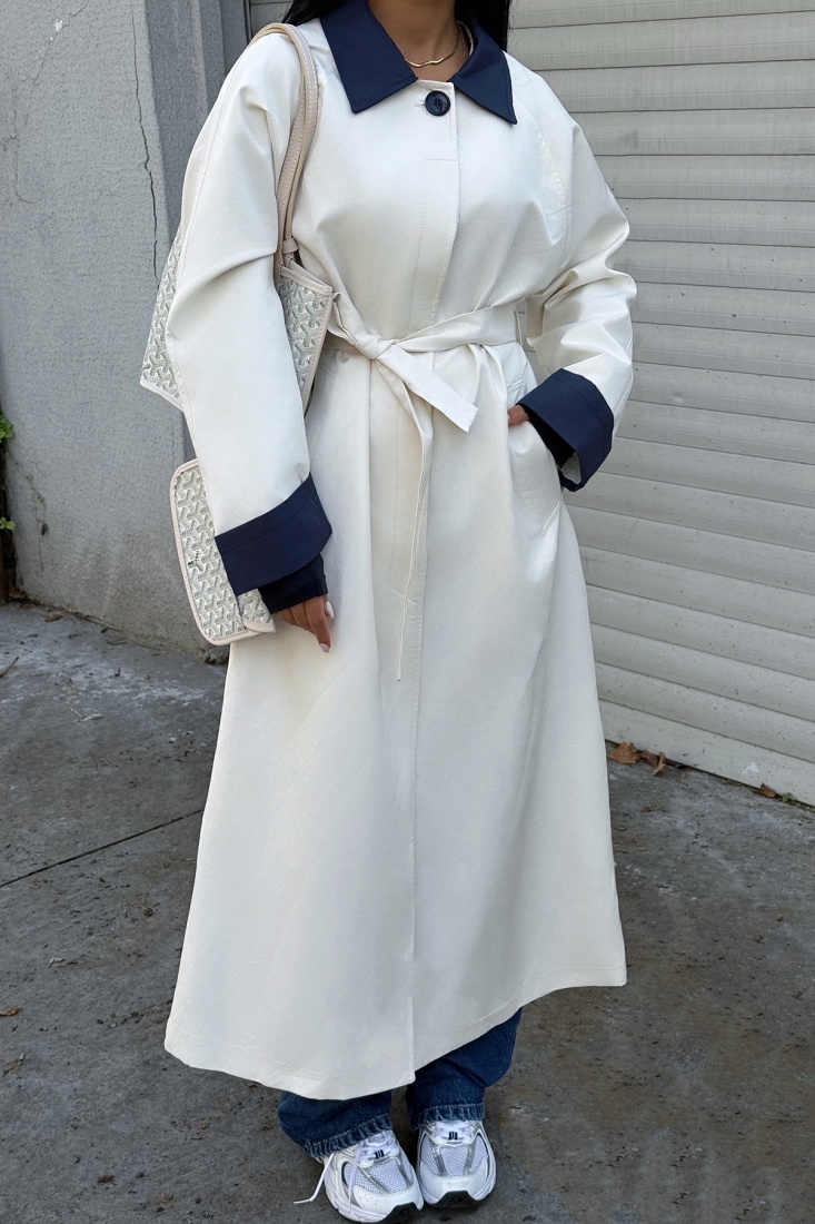 Krem Carolina Trençkot ATE-2034 - EYYO