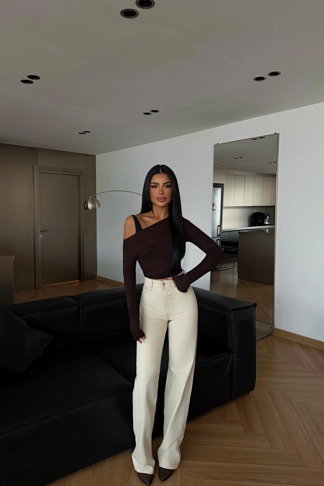 Krem Jean Pantolon ATE-4532 