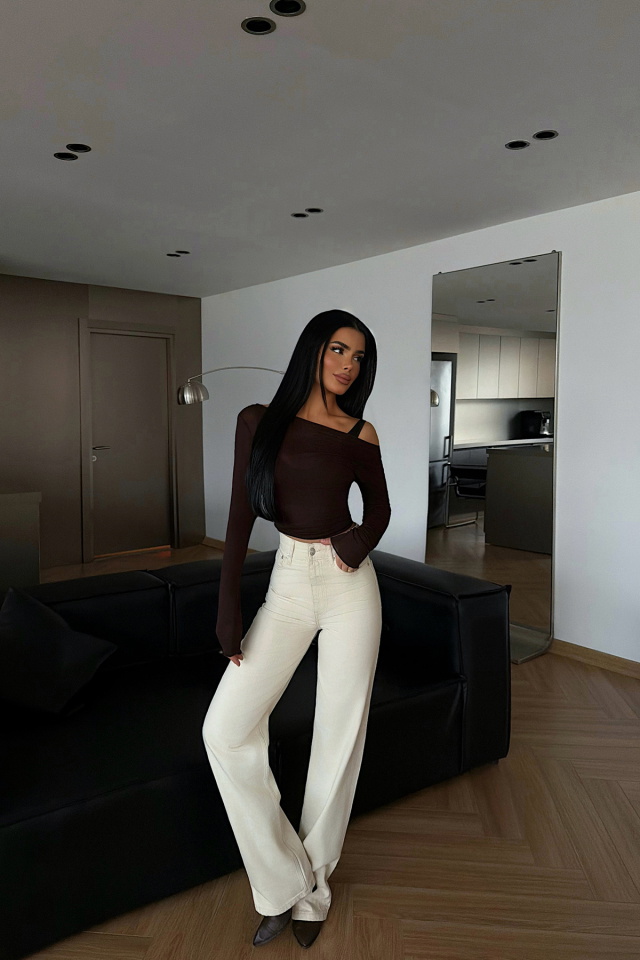 Krem Jean Pantolon ATE-4532 - 2