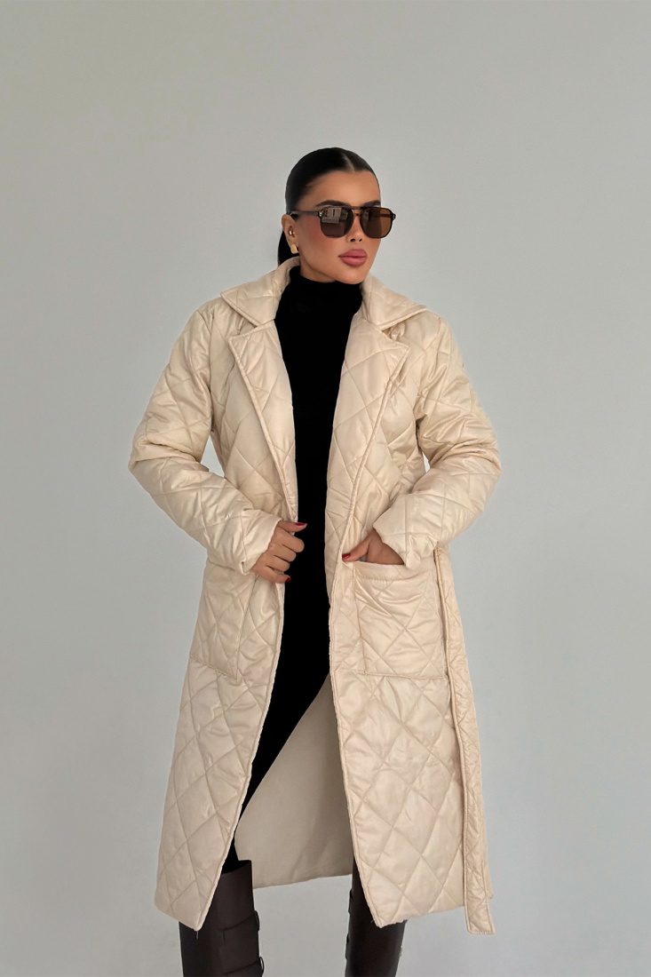 Krem Naftali Şişme Mont ATE-3820 - EYYO