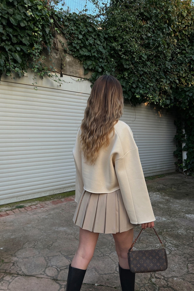 Krem Oversize Sweat ATE3178 - 5