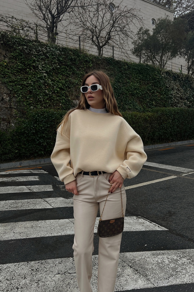 Krem Oversize Sweat ATE3129 - 3