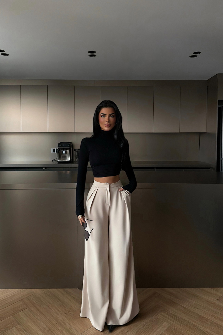 Krem Biasy Pantolon ATE-2561 - EYYO