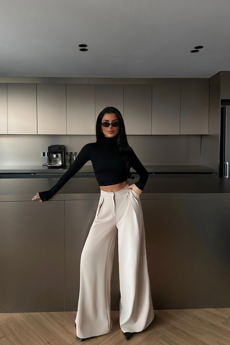 Krem Biasy Pantolon ATE-2561 - EYYO