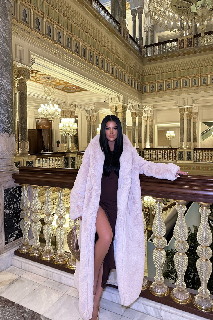 Krem Sasa Suni Kürk ATE8780 - EYYO