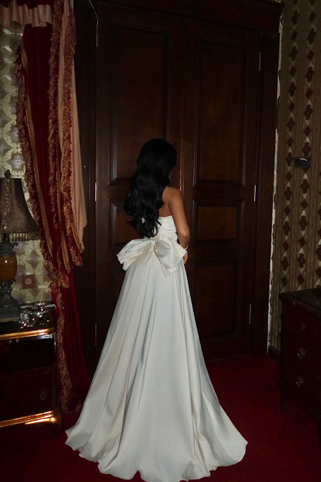 Lilou fiyonk detaylı abiye ATE-4043 - 4