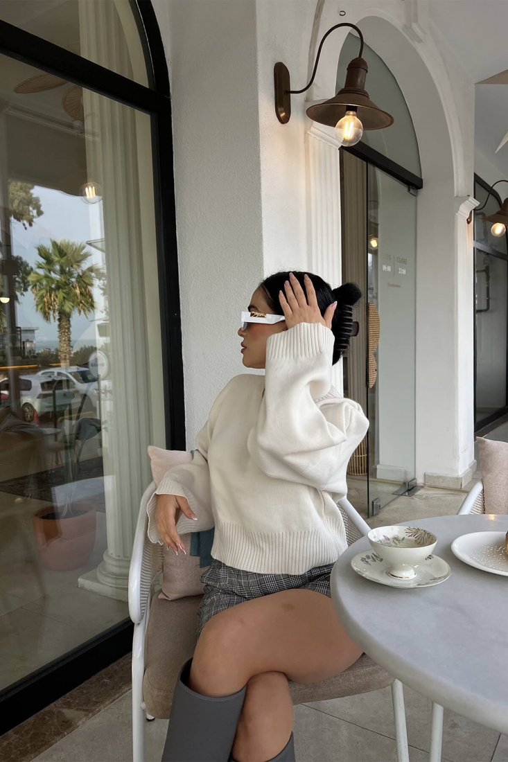 Krem Triko Kazak ATE2804 - EYYO