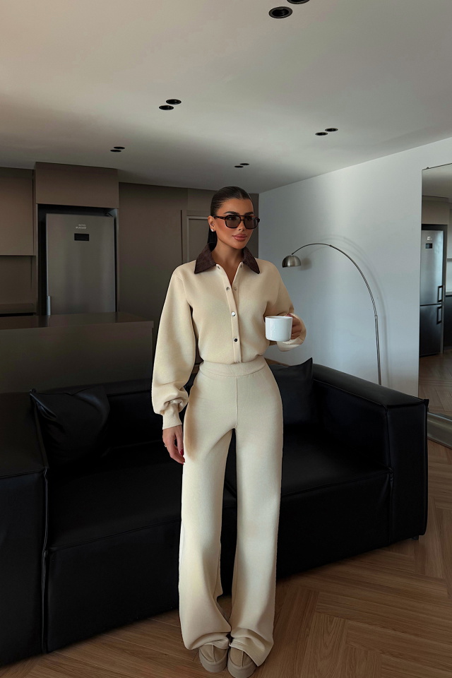 Krem Boots şordonlu tulum ATE-4362 