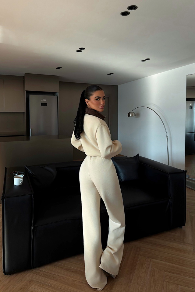 Krem Boots şordonlu tulum ATE-4362 - 4