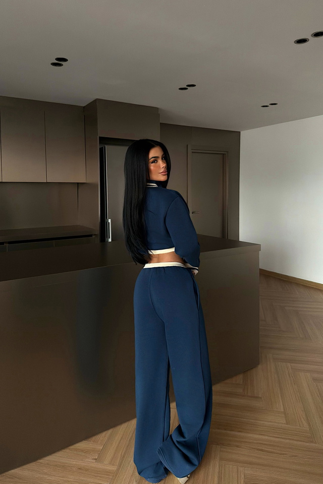 Lacivert Sonora Eşofman Takımı ATE-4360 - 4