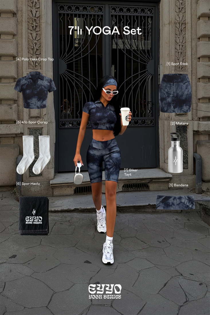 Lacivert Elevate 7 Li Set