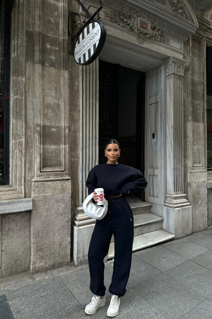 Lacivert Eşofman Takım ATE-0769 - EYYO