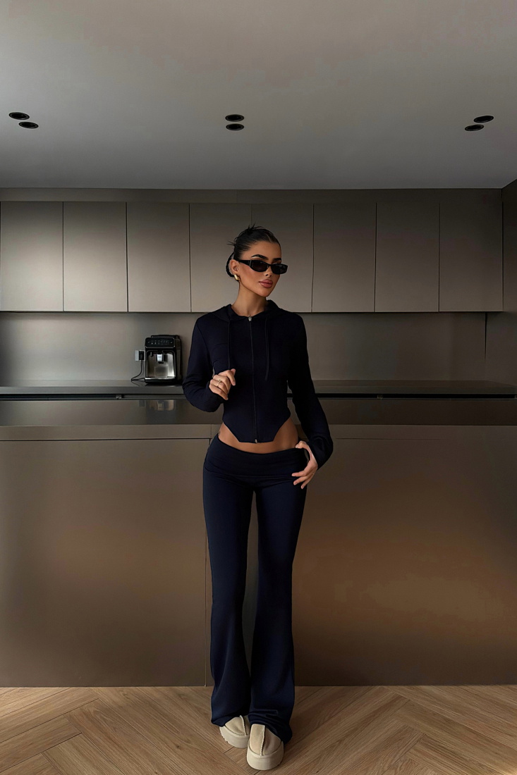 Lacivert Pascale Takım ATE-4444 - EYYO