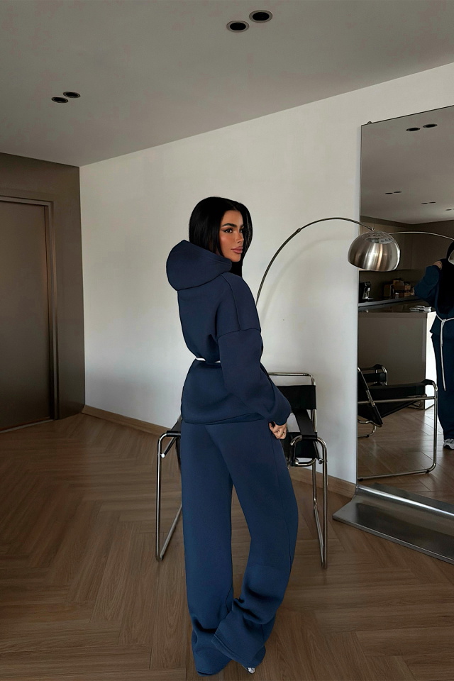 Lacivert Cicely Eşofman Takımı ATE-4305 - 4