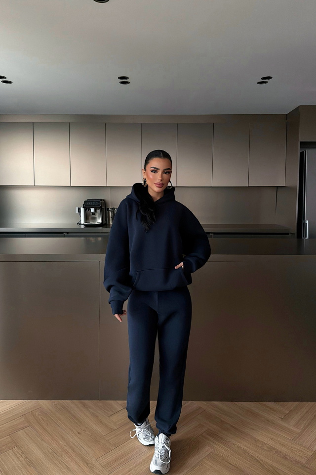 Lacivert Annie Eşofman Takımı ATE-4656 - 1