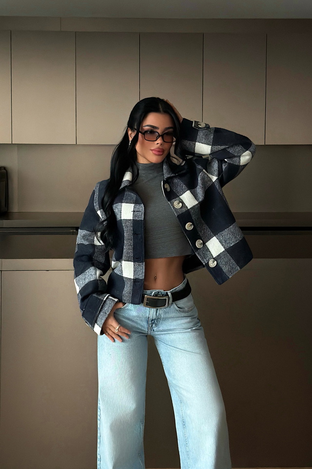 Lacivert Wolford Ceket ATE-4252 