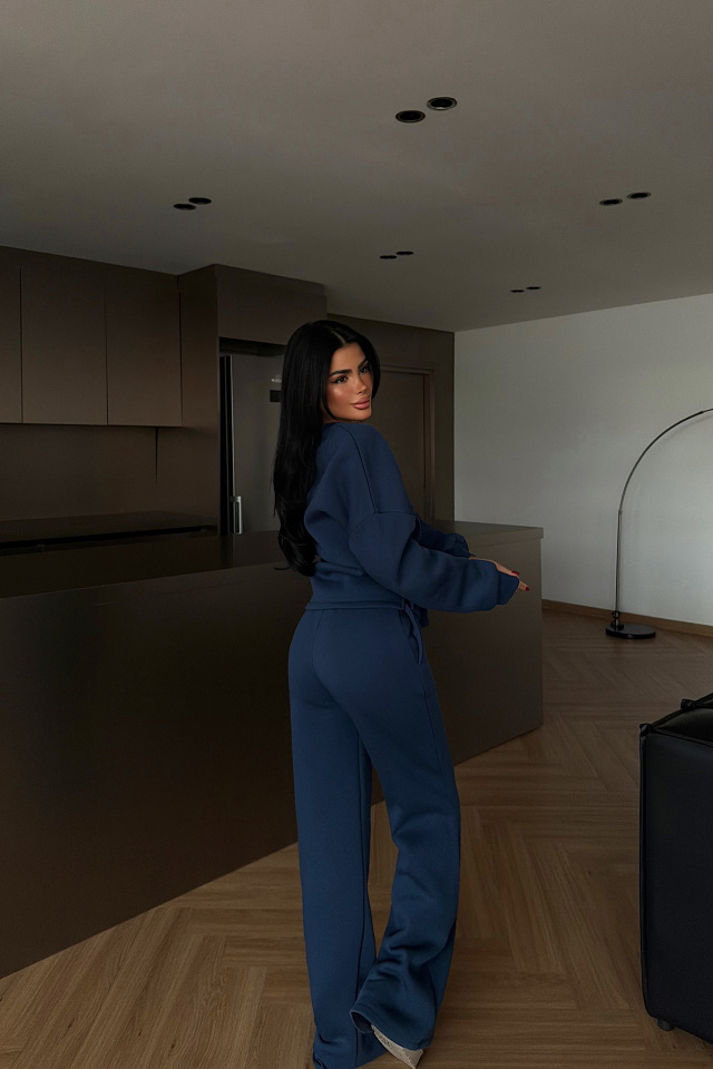 Lacivert Luzzy Eşofman Takımı ATE-4109 - 4