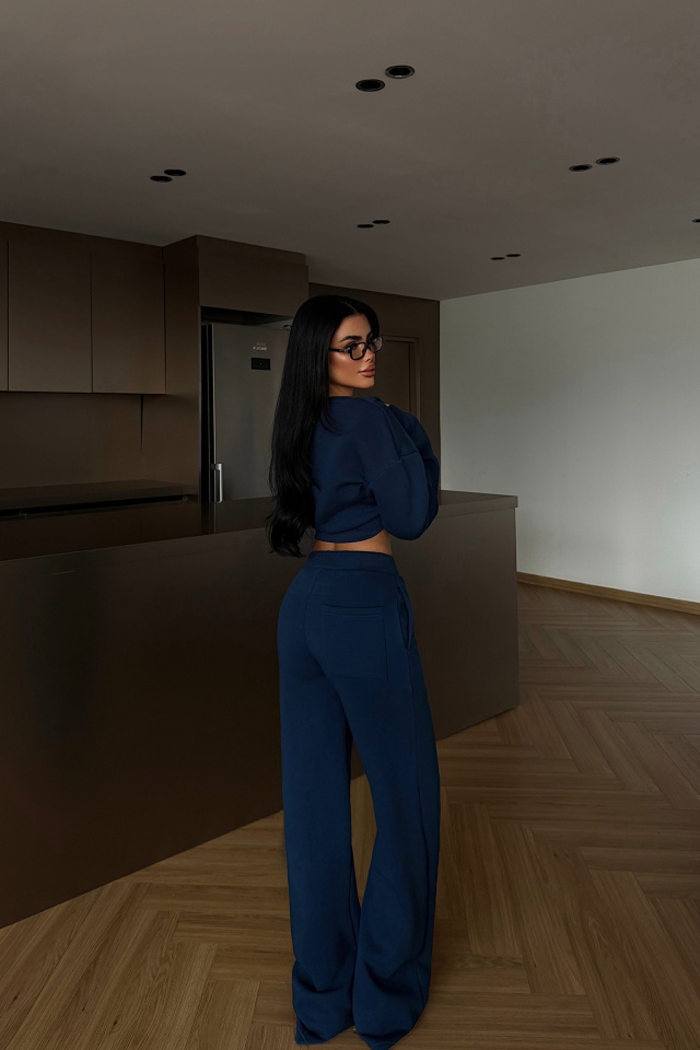 Lacivert Lotee Eşofman Takım ATE-4315 - 4