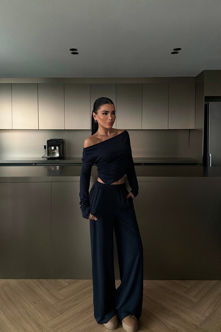 Lacivert Allona Takım ATE-4518 - EYYO