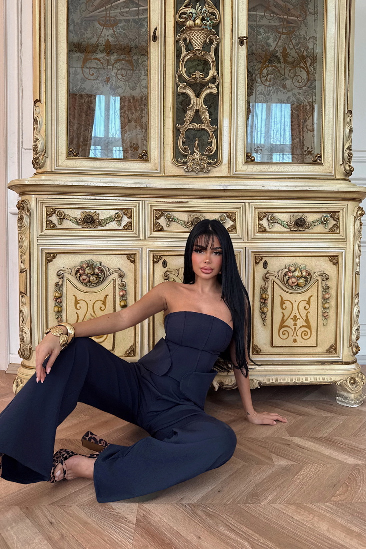 Lacivert Johanna Takım ATE-2167 - EYYO