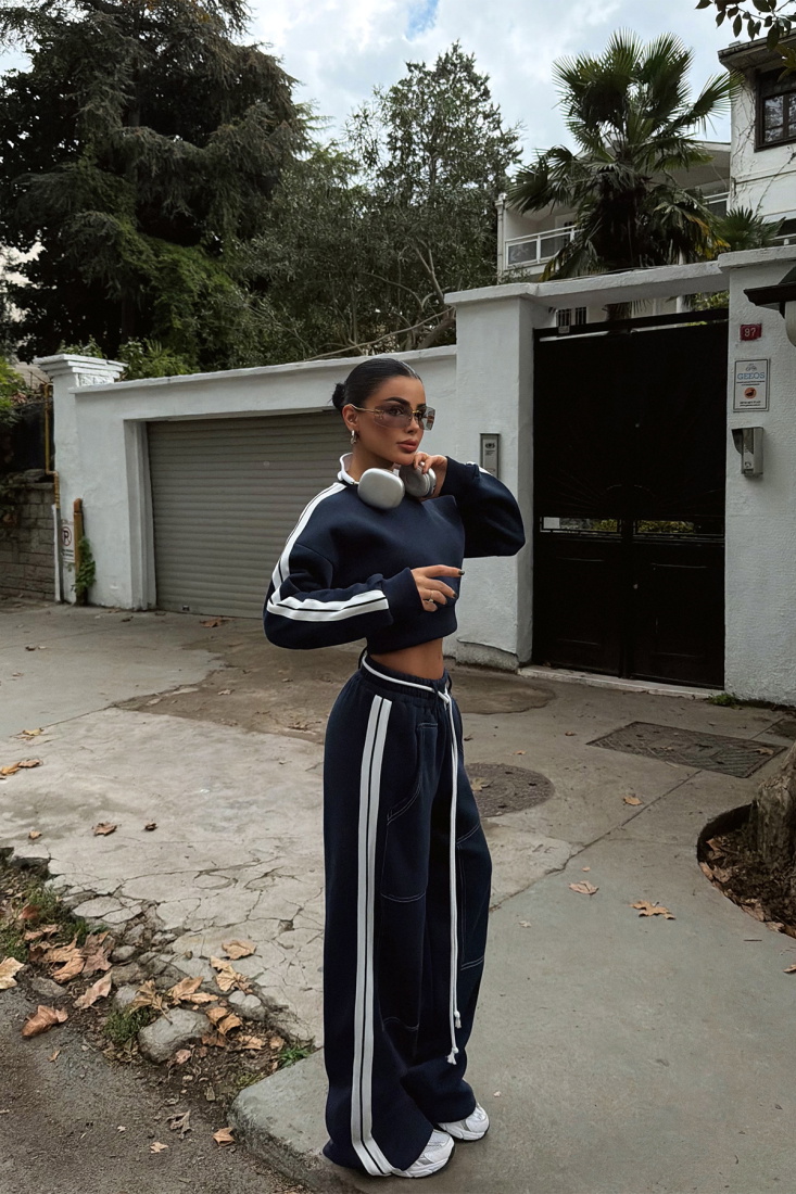 Lacivert Rinaldi Eşofman Takımı ATE-3750 - EYYO