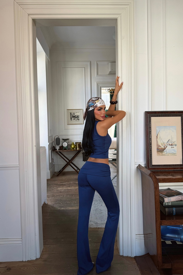 Lacivert Bisu Takım ATE-5244 - 5