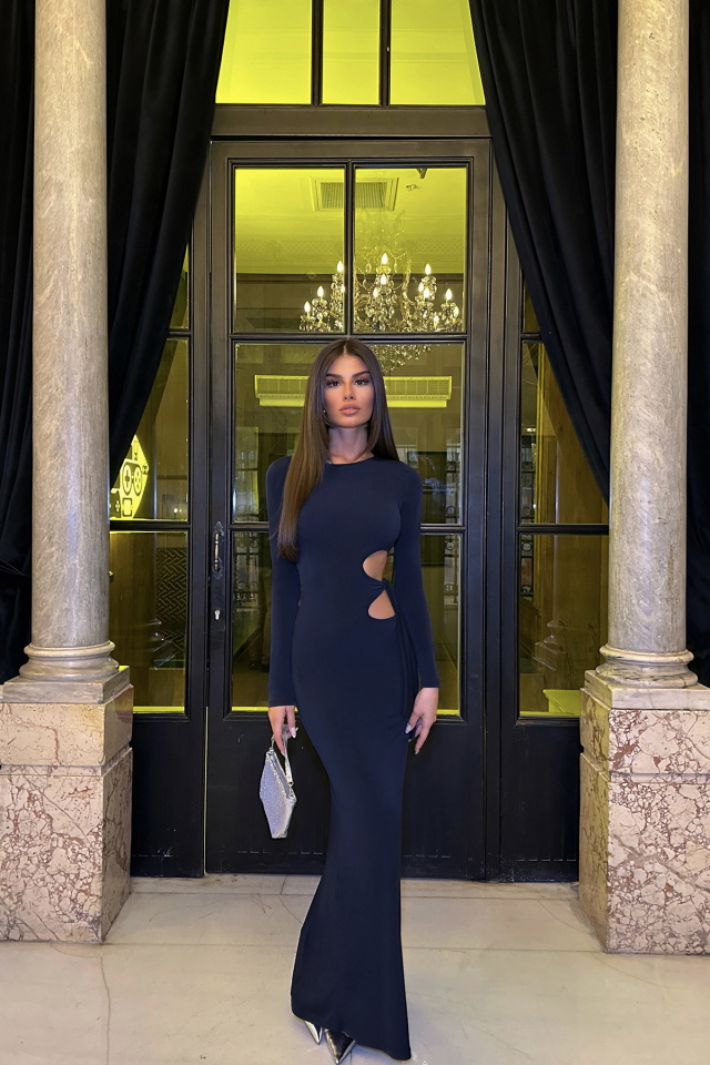Luna Bağlamalı Elbise