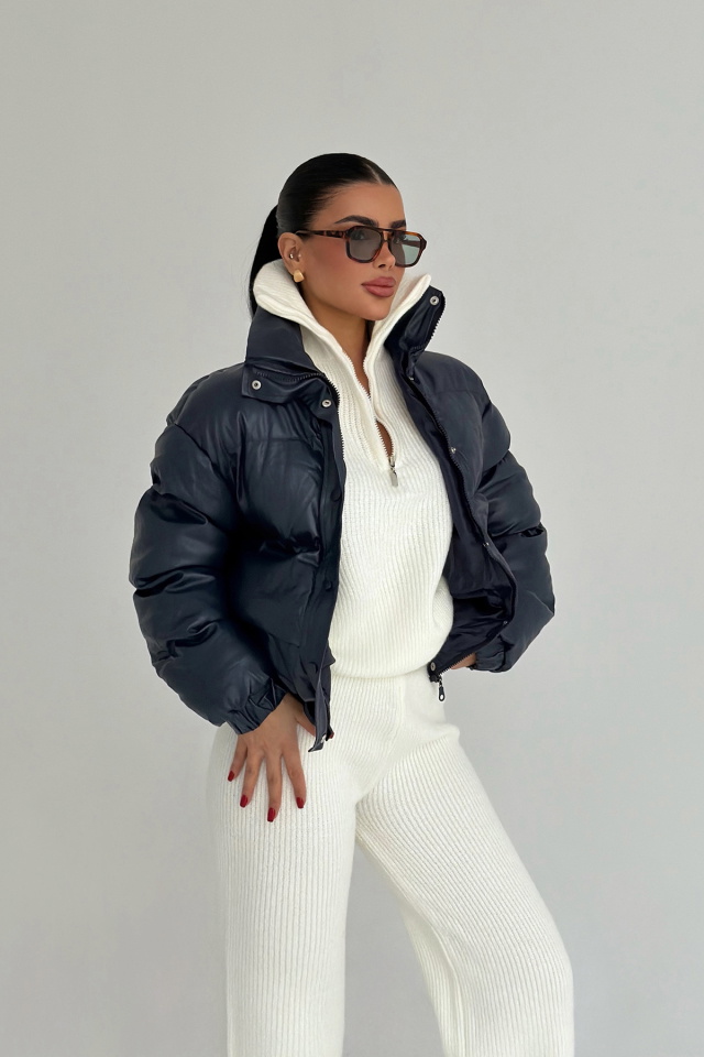 Lacivert Sorrel şişme mont ATE-3801 - 1