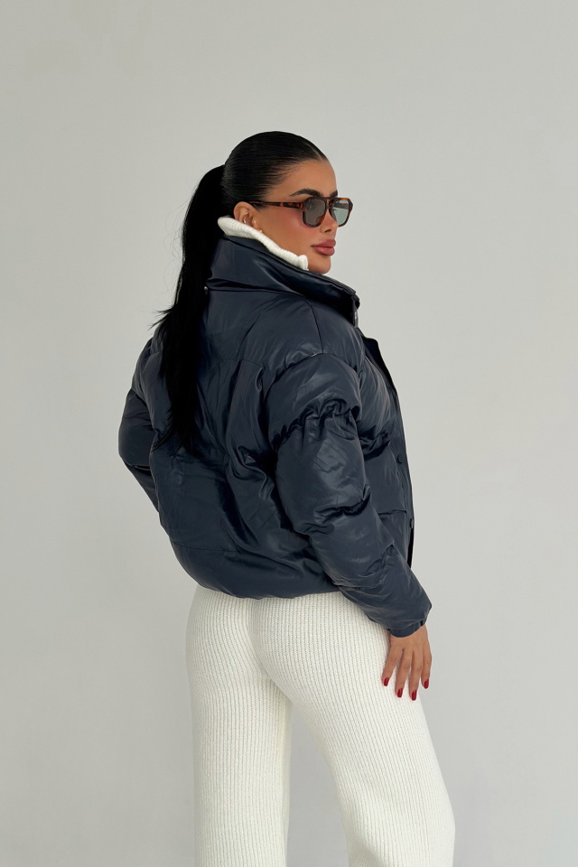 Lacivert Sorrel şişme mont ATE-3801 - 3