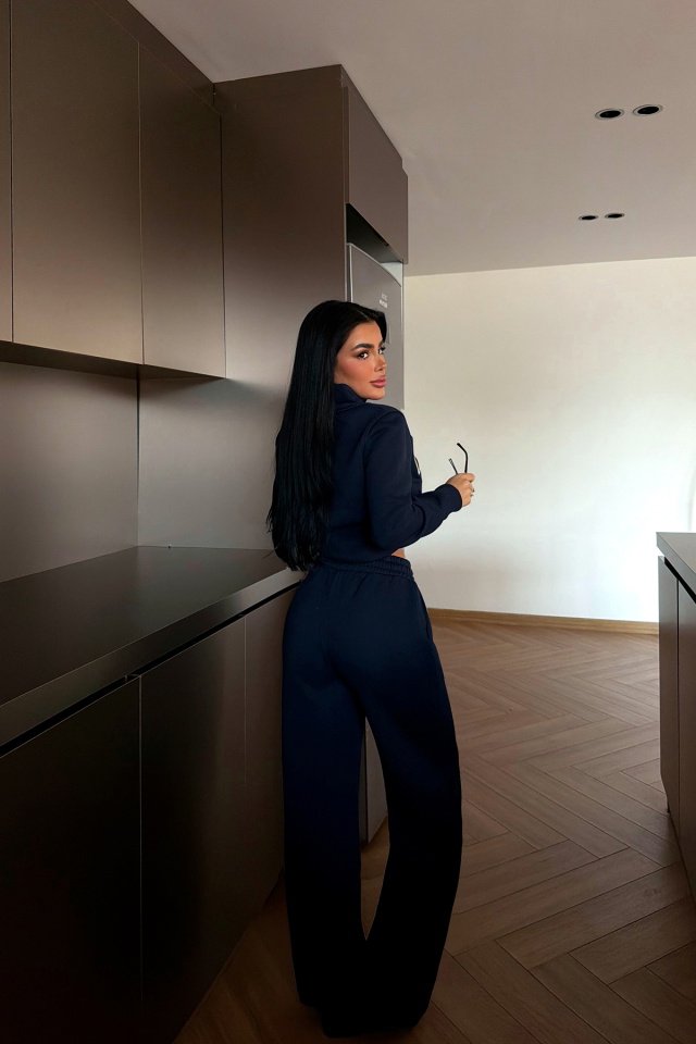 Lacivert Studioy Eşofman Takım ATE-4176 - 4