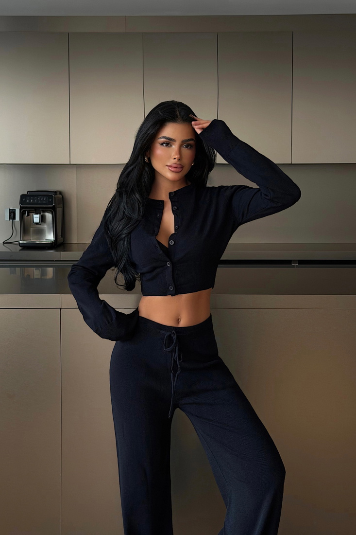 Lacivert Parish triko takim ATE-4546 - EYYO