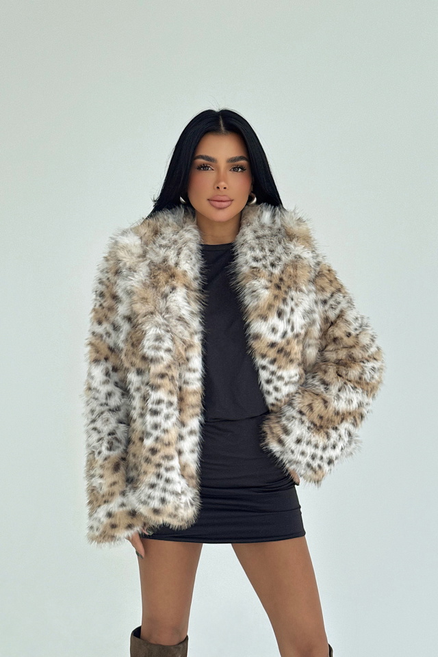 Leopar Delora Leopar Desenli Kürk ATE-3763 - 6