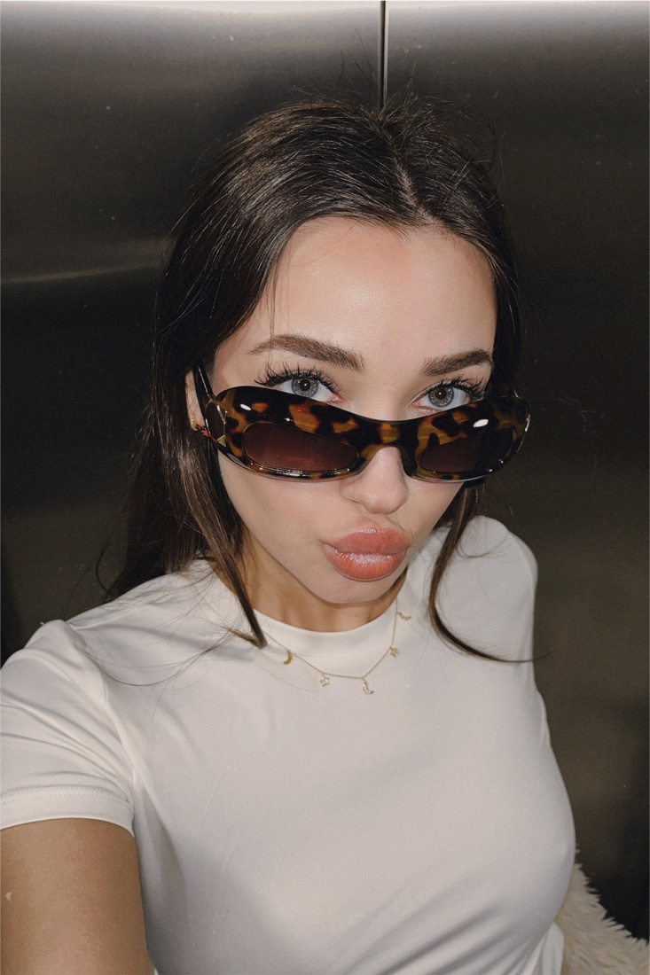 leopar İnce Çerçeveli Gözlük ATE5125 - EYYO