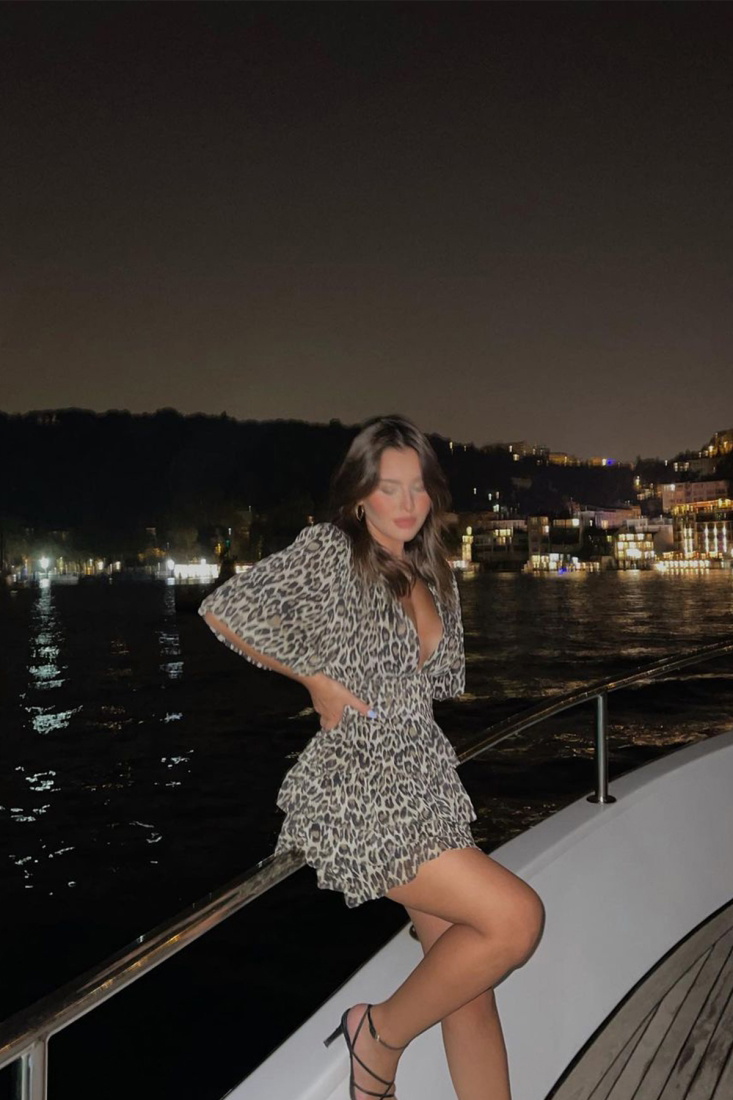 Leopard Special Design Mini Dress LPR2 - EYYO