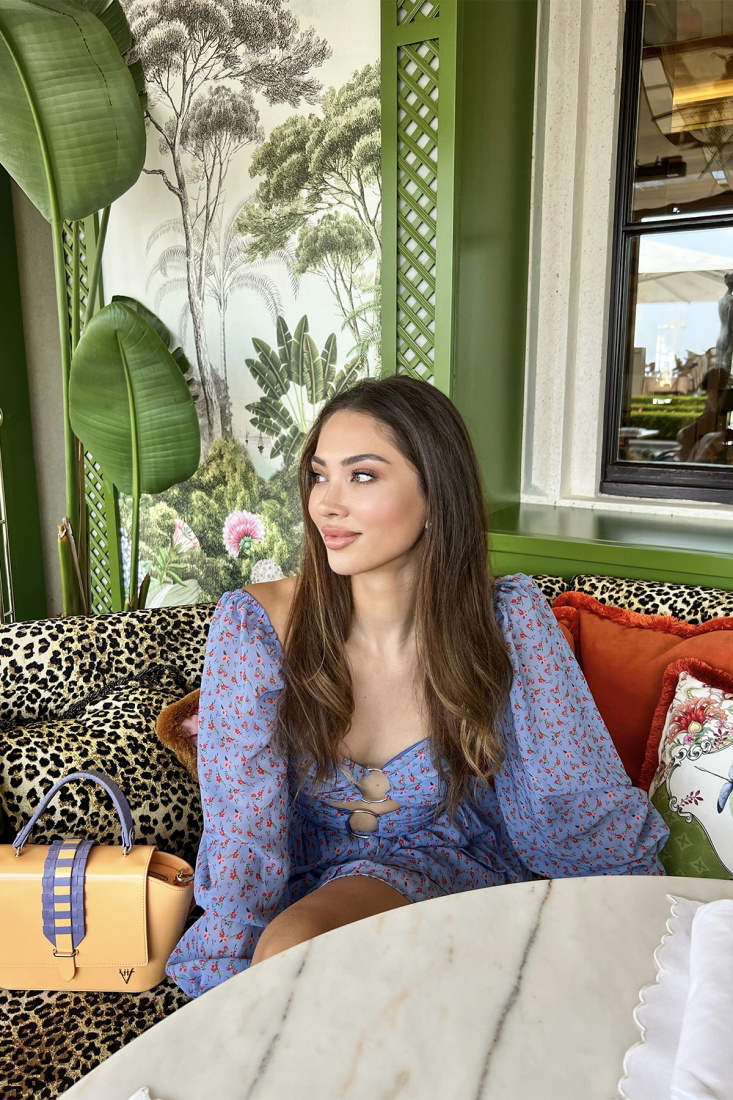 Cherri Halka Detay Elbise ATE14994 - EYYO ATELIER