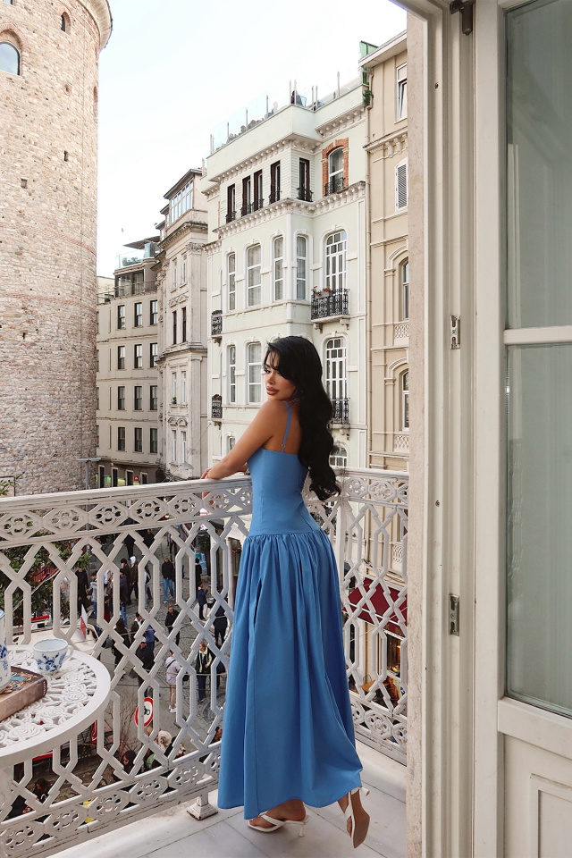 Mavi Amoyti Elbise ATE-5180 - 5