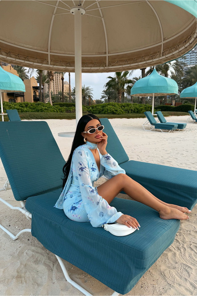 Mavi Palomia Mini Elbise ATE-4829 - 3